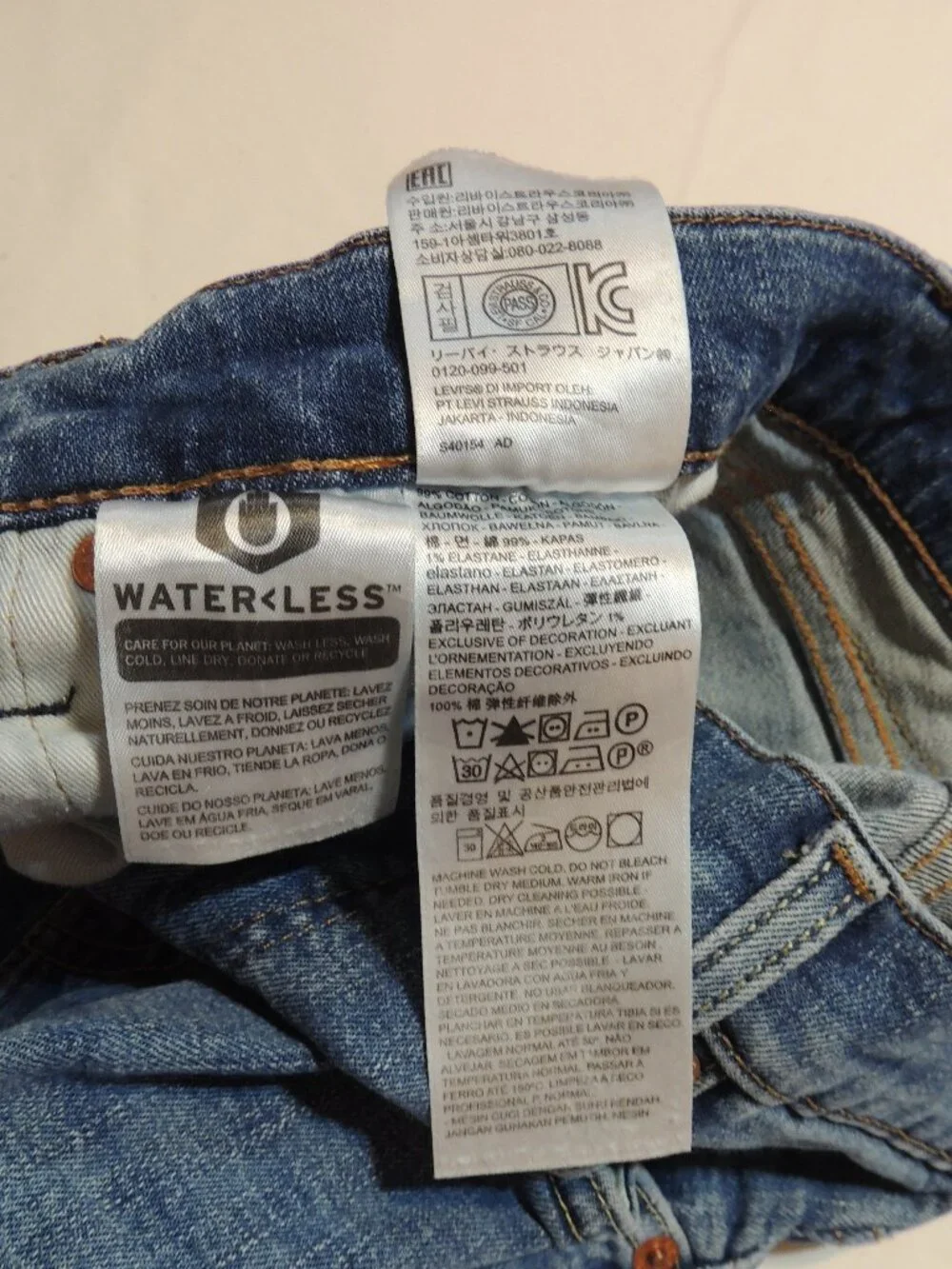 Levi 511 Jeans Men 30x30 Blue Pockets Work Travel Play Party Denim Blue Jeans